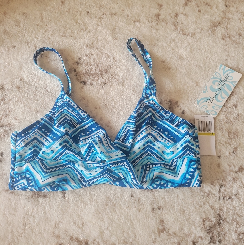 Bikini top size 14 (36/38 D)